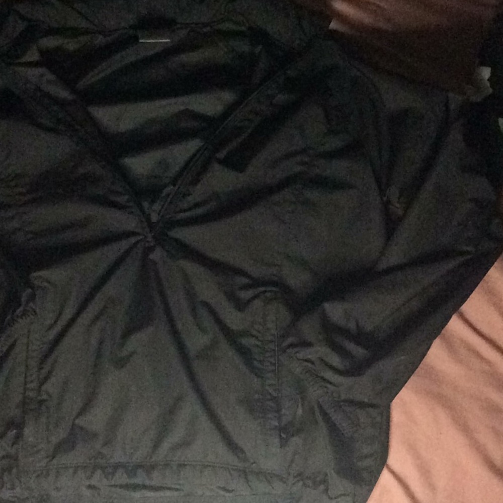 All black nike windbreaker